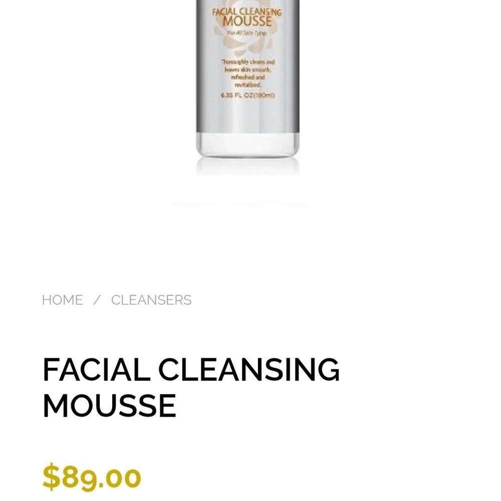 New Di'Myoor Facial Cleansing Mousse Unisex 6.35oz Foaming‎ Face Wash Skincare